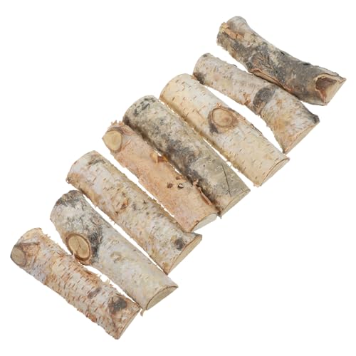 MUELODSIC 8 Stück Teiliges Natürliche Holzblöcke Weihnachts Logsticks Kleine Holzstücke für DIY Bastelprojekte Dekoration Foto Requisiten Party Tischdeko MUELODSIC 8 Stück Teiliges Natürliche Holzblöcke Weihnachts Logsticks Kleine Holzstücke für DIY Bastelprojekte Dekoration Foto Requisiten Party Tischdeko von MUELODSIC