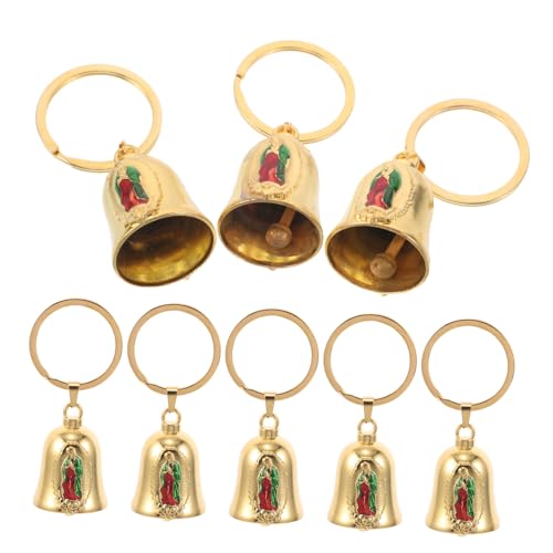 MUELODSIC 8 Stück Teiliges Retro Metall Schlüsselanhänger Heilige Mary Glocken Langlebiger Rostfreier Schutzengel-schmuckanhänger für Taschen Rucksäcke und Alltagsgebrauch MUELODSIC 8 Stück Teiliges Retro Metall Schlüsselanhänger Heilige Mary Glocken Langlebiger Rostfreier Schutzengel-schmuckanhänger für Taschen Rucksäcke und Alltagsgebrauch von MUELODSIC
