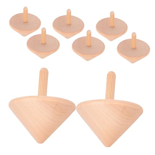 MUELODSIC 8Stücke Teiliges Holz Gyroskop DIY Malerei für Interaktives Kreiselspielzeug Robustem Naturholz Fördert Kreativität und Lernspaß für Kleine MUELODSIC 8Stücke Teiliges Holz Gyroskop DIY Malerei für Interaktives Kreiselspielzeug Robustem Naturholz Fördert Kreativität und Lernspaß für Kleine von MUELODSIC