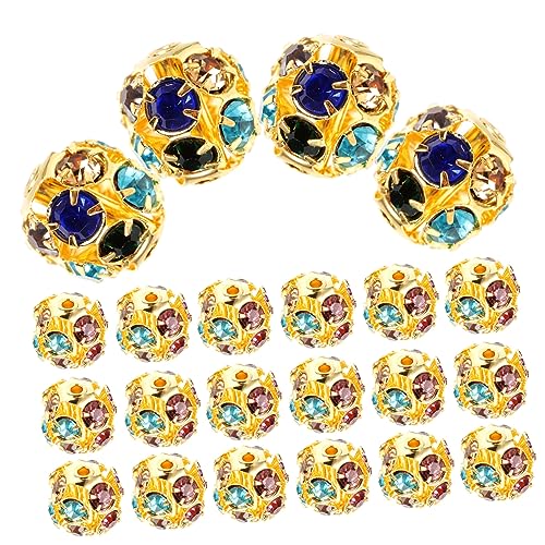 MUELODSIC 90Stücke Strassperlen DIY Schmuck Bastelperlen Hochwertigem Material für Armbänder Halsketten und Projekte Einfache Handhabung und Vielseitig Einsetzbar MUELODSIC 90Stücke Strassperlen DIY Schmuck Bastelperlen Hochwertigem Material für Armbänder Halsketten und Projekte Einfache Handhabung und Vielseitig Einsetzbar von MUELODSIC