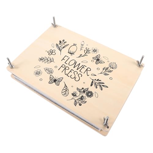 MUELODSIC Blumenpressen Set Profi DIY Pflanzenpresswerkzeug für Getrocknete Blumen und Inkl Komplettes Presswerkzeug für Naturbasteln Geschenkideen und Kreative Pflanzenkonservierung von MUELODSIC