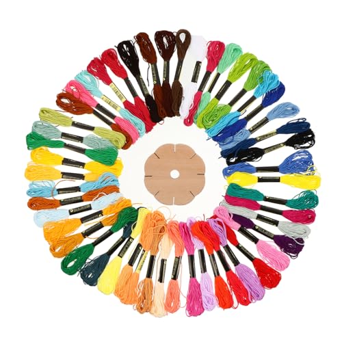 MUELODSIC DIY Armband Farben Umweltfreundliches Stickgarn Armband Knüpfen Schnur Basteln Freundschaftsbänder Werkzeug für Anfänger und MUELODSIC DIY Armband Farben Umweltfreundliches Stickgarn Armband Knüpfen Schnur Basteln Freundschaftsbänder Werkzeug für Anfänger und von MUELODSIC