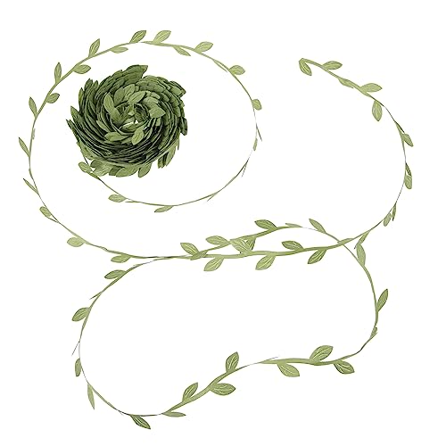 MUELODSIC DIY Blattdesign Dekoband für Hochzeiten Partys pro Rolle für Bastelarbeiten und Frühlingsdekorationen MUELODSIC DIY Blattdesign Dekoband für Hochzeiten Partys pro Rolle für Bastelarbeiten und Frühlingsdekorationen von MUELODSIC