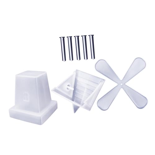 MUELODSIC DIY Silikonform Rotierendes Windrad für Epoxidharz Handwerk Flexible Langlebige Windmühlenform mit Zubehörteilen für Basteln Geschenke und Kreative Dekorationen MUELODSIC DIY Silikonform Rotierendes Windrad für Epoxidharz Handwerk Flexible Langlebige Windmühlenform mit Zubehörteilen für Basteln Geschenke und Kreative Dekorationen von MUELODSIC