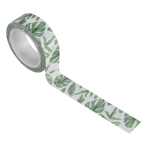 MUELODSIC Dekoratives Washi Tape Tropische Pflanzen Leichtes Langlebiges Papier Klebeband für DIY Scrapbooking Notizbücher Geschenkverpackungen Bastelband MUELODSIC Dekoratives Washi Tape Tropische Pflanzen Leichtes Langlebiges Papier Klebeband für DIY Scrapbooking Notizbücher Geschenkverpackungen Bastelband von MUELODSIC