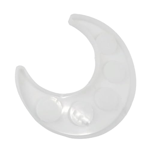 MUELODSIC Diy Silikonform Mondförmige Kristall Epoxidharz Gießform Flexibler Moon Coaster Tray für Kreative Tischdekoration und Handwerk MUELODSIC Diy Silikonform Mondförmige Kristall Epoxidharz Gießform Flexibler Moon Coaster Tray für Kreative Tischdekoration und Handwerk von MUELODSIC