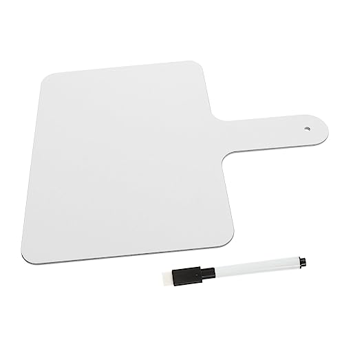 MUELODSIC Doppelseitiges Handheld Whiteboard Abwischbares Trockenlösch Whiteboard Komfortable Schreibtafel für Klassenzimmer Unterricht Präsentationen Teilig Langlebiges Material Sichere MUELODSIC Doppelseitiges Handheld Whiteboard Abwischbares Trockenlösch Whiteboard Komfortable Schreibtafel für Klassenzimmer Unterricht Präsentationen Teilig Langlebiges Material Sichere von MUELODSIC