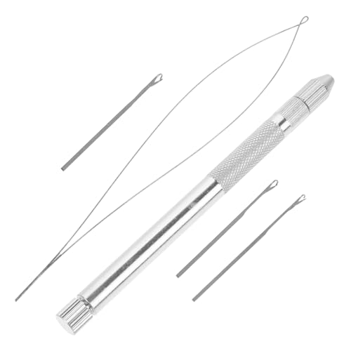 MUELODSIC Dreadlock häkelnadel mit Glatten Metallnadeln und Abnehmbarem Haken Komfortable Holzgriffe zum Flechten von Perücken und Zöpfen Einfaches Styling für Dreadlocks und MUELODSIC Dreadlock häkelnadel mit Glatten Metallnadeln und Abnehmbarem Haken Komfortable Holzgriffe zum Flechten von Perücken und Zöpfen Einfaches Styling für Dreadlocks und von MUELODSIC
