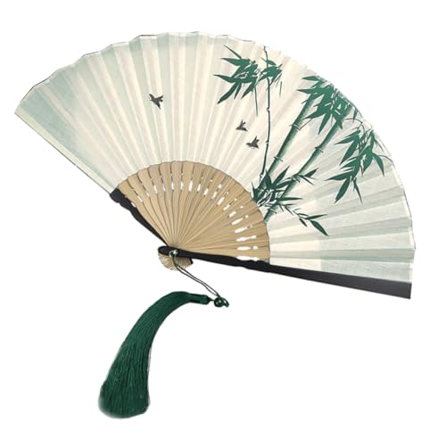 MUELODSIC Faltbarer Chinesischer Handfächer aus und Leichter Vintage Tanz und Dekorationsfächer für Sommer Faltbarer Papierfächer für Damen und Herren Traditioneller Asiatischer Stil MUELODSIC Faltbarer Chinesischer Handfächer aus und Leichter Vintage Tanz und Dekorationsfächer für Sommer Faltbarer Papierfächer für Damen und Herren Traditioneller Asiatischer Stil von MUELODSIC