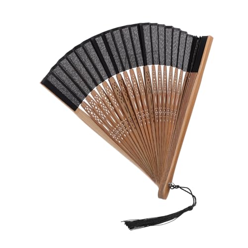 MUELODSIC Faltbarer Handfächer Chinesischer Vintage Fächer Hochzeitsfächer Leicht Für Tanz Foto Requisiten Traditionelle Klappfächer MUELODSIC Faltbarer Handfächer Chinesischer Vintage Fächer Hochzeitsfächer Leicht Für Tanz Foto Requisiten Traditionelle Klappfächer von MUELODSIC