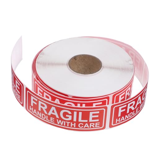 MUELODSIC Fragile Aufkleber Selbstklebende Warnetiketten für Versand und Umzug Ablösbare Vorsicht Zerbrechlich Sticker Haftetiketten für Sichere Paketkennzeichnung MUELODSIC Fragile Aufkleber Selbstklebende Warnetiketten für Versand und Umzug Ablösbare Vorsicht Zerbrechlich Sticker Haftetiketten für Sichere Paketkennzeichnung von MUELODSIC