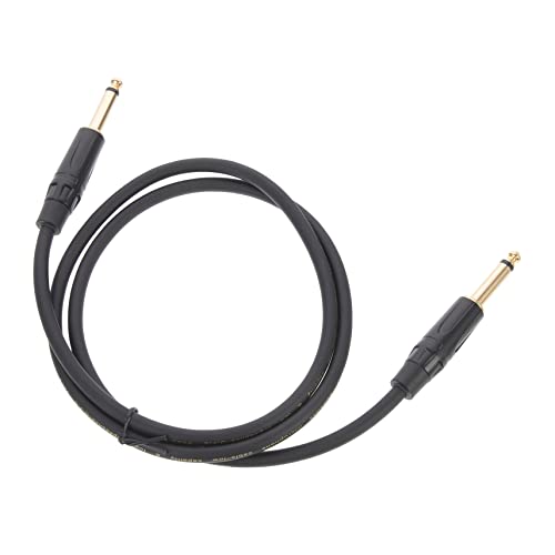 MUELODSIC Gitarren Audiokabel Schwarz Professionelles Klinkenkabel für Gitarre Mixer und Lautsprecher Geräuschlos für Musiker und Tontechniker MUELODSIC Gitarren Audiokabel Schwarz Professionelles Klinkenkabel für Gitarre Mixer und Lautsprecher Geräuschlos für Musiker und Tontechniker von MUELODSIC