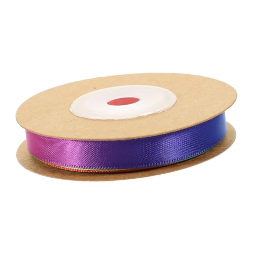 MUELODSIC Gradient Regenbogen Satinband Breit Doppelseitiges DIY Geschenkband für Hochzeit Basteln Schleifen und Geschenkverpackungen Farbverlaufendes Reißfestes Dekoband von MUELODSIC