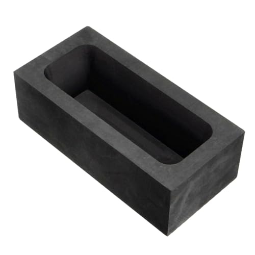 MUELODSIC Graphit Gießform für Barren Schmelzform aus Hochwertigem Graphit Hitzebeständig Korrosions Säurefest Innenmaß Geeignet für Nichteisenmetalle Raffinieren und Gießen MUELODSIC Graphit Gießform für Barren Schmelzform aus Hochwertigem Graphit Hitzebeständig Korrosions Säurefest Innenmaß Geeignet für Nichteisenmetalle Raffinieren und Gießen von MUELODSIC