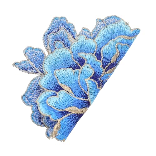 MUELODSIC Großer Bestickter Pfingstrosen Aufnäher Dekorativer Nähflicken für DIY Reparatur Kleidung Jacke Tasche Hut Schuhe Modisches Blumenmuster ohne Kleber Langlebig MUELODSIC Großer Bestickter Pfingstrosen Aufnäher Dekorativer Nähflicken für DIY Reparatur Kleidung Jacke Tasche Hut Schuhe Modisches Blumenmuster ohne Kleber Langlebig von MUELODSIC