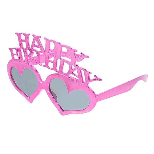 MUELODSIC Happy Birthday Party Brille Herzförmig Kreative Foto Requisite für Erwachsene und Komfortabel und Lustig Rosa Geburtstagsfeier Zubehör MUELODSIC Happy Birthday Party Brille Herzförmig Kreative Foto Requisite für Erwachsene und Komfortabel und Lustig Rosa Geburtstagsfeier Zubehör von MUELODSIC