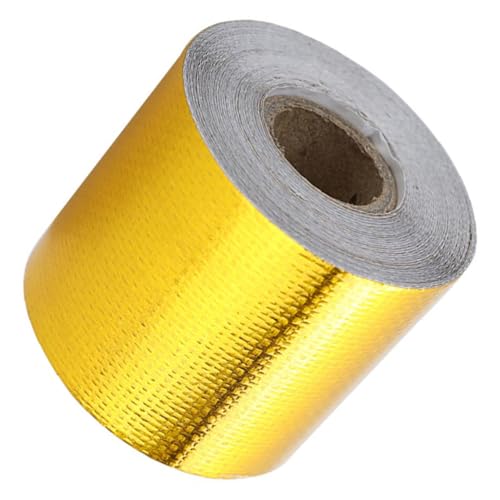 MUELODSIC Hitzebeständiges Aluminium Klebeband Industrie Reparaturband Selbstklebend Flexibel Wasser Wetterfest für Rohrisolierung Dichtung und Oberflächenschutz MUELODSIC Hitzebeständiges Aluminium Klebeband Industrie Reparaturband Selbstklebend Flexibel Wasser Wetterfest für Rohrisolierung Dichtung und Oberflächenschutz von MUELODSIC