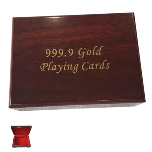 MUELODSIC Holz Aufbewahrungsbox mit Deckel Pokerbox und Schmuckschatulle Handgefertigte Holzbox zum Sicheren Verstauen von Spielkarten und Schmuck als für Familie und Freunde MUELODSIC Holz Aufbewahrungsbox mit Deckel Pokerbox und Schmuckschatulle Handgefertigte Holzbox zum Sicheren Verstauen von Spielkarten und Schmuck als für Familie und Freunde von MUELODSIC