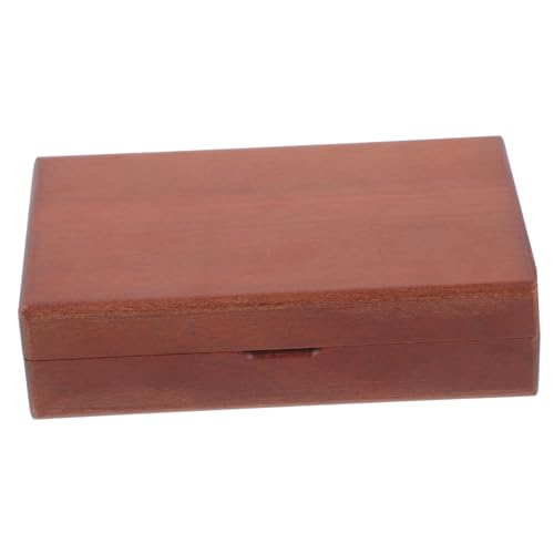 MUELODSIC Holz Schmuckbox Vintage Handgefertigte Schmuckschatulle mit Deckel Organizer für Ohrringe Ringe Kompakte Aufbewahrung für Frauen für Reisen MUELODSIC Holz Schmuckbox Vintage Handgefertigte Schmuckschatulle mit Deckel Organizer für Ohrringe Ringe Kompakte Aufbewahrung für Frauen für Reisen von MUELODSIC