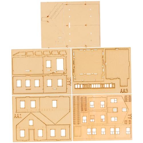MUELODSIC Holzbausatz Modellbauprojekte Für DIY Modellbausatz Hausmodell Lernspielzeug Mechanische 3D Puzzles Für Erwachsene Desktop Holzmodellbausatz Kinderspielzeug Golden MUELODSIC Holzbausatz Modellbauprojekte Für DIY Modellbausatz Hausmodell Lernspielzeug Mechanische 3D Puzzles Für Erwachsene Desktop Holzmodellbausatz Kinderspielzeug Golden von MUELODSIC