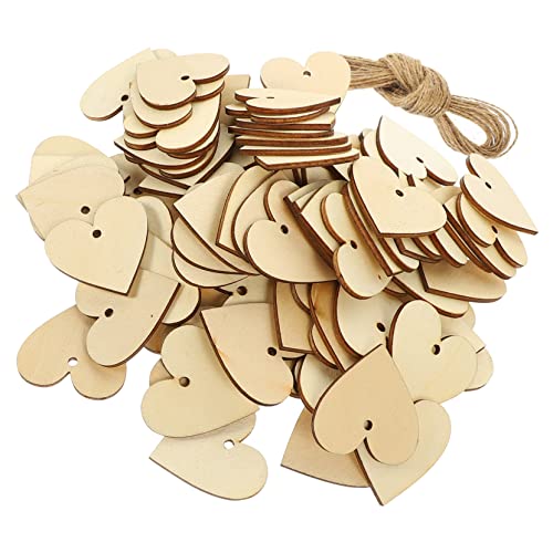 MUELODSIC Holzherzen Natürliche Herzform Holzscheiben Langlebige DIY Bastelornamente Handgefertigte Holzherzanhänger für Valentinstag Hochzeit und Partydekoration MUELODSIC Holzherzen Natürliche Herzform Holzscheiben Langlebige DIY Bastelornamente Handgefertigte Holzherzanhänger für Valentinstag Hochzeit und Partydekoration von MUELODSIC