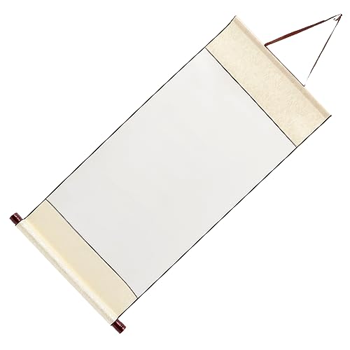 MUELODSIC Kalligraphie Papierrolle für Kunstwerke Leere Schriftrolle Hochwertigem Xuan Papier für Kalligraphiezubehör und Malerei für Zuhause MUELODSIC Kalligraphie Papierrolle für Kunstwerke Leere Schriftrolle Hochwertigem Xuan Papier für Kalligraphiezubehör und Malerei für Zuhause von MUELODSIC