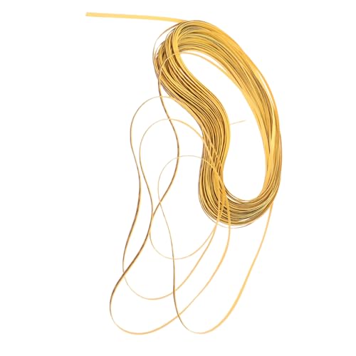 MUELODSIC Kunststoff Flachrattan Wicker Reparaturmaterial Synthetisches PE Rattan Band für Handgefertigtes Flechten Korb Möbelreparatur Wetterfest für Innen und Außen von MUELODSIC