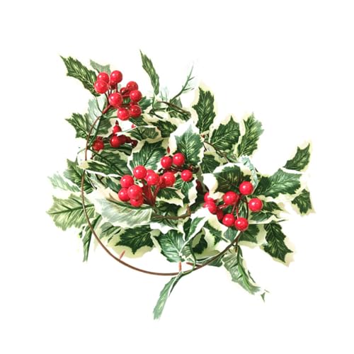 MUELODSIC LED Weihnachts Beeren Lichterkette mit Flackernden LED Beeren Batteriebetrieben Dekorative Kreative Hängelampe für Party Innen und Außenbereich Festliche Weihnachtsdekoration MUELODSIC LED Weihnachts Beeren Lichterkette mit Flackernden LED Beeren Batteriebetrieben Dekorative Kreative Hängelampe für Party Innen und Außenbereich Festliche Weihnachtsdekoration von MUELODSIC