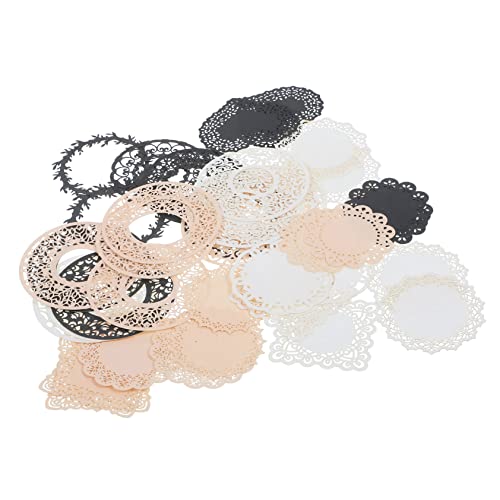 MUELODSIC Lace Scrapbook Papier mit Handgefertigten Hintergrundpapieren für Journaling und DIY Projekte Langlebig Vielseitig und Dekorativ für Kreative Bastelarbeiten pro Packung von MUELODSIC