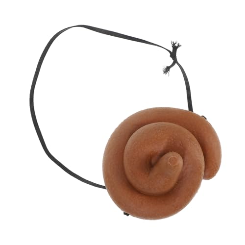 MUELODSIC Lustige Realistische Poop Augenklappe Bequem und Langlebig Einzigartiges Halloween Cosplay Party Requisit für Maskerade und Festival Leicht Tragbar von MUELODSIC