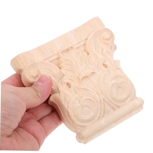 MUELODSIC Massiver Holz Corbel mit Geschnitztem Römischem Säulendesign Dekorative Wandkonsole für Wohnzimmer Deko Vielseitige Holzapplikation für Möbel und Wandgestaltung Unbemalt und MUELODSIC Massiver Holz Corbel mit Geschnitztem Römischem Säulendesign Dekorative Wandkonsole für Wohnzimmer Deko Vielseitige Holzapplikation für Möbel und Wandgestaltung Unbemalt und von MUELODSIC