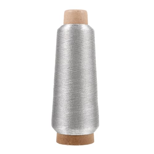 MUELODSIC Metallic Stickgarn Yards Spule Gold Hohe Tenazität für Maschinenstickerei Nähen und Stricken Langlebig und Farbenfroh von MUELODSIC