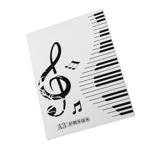 MUELODSIC Musiknotenordner Für Klavier Und Chor Kunststoff-mappe Mit Für Bandaufführungen Und Konzerte Leicht Und Tragbar Aufbewahrung Für Notenblätter MUELODSIC Musiknotenordner Für Klavier Und Chor Kunststoff-mappe Mit Für Bandaufführungen Und Konzerte Leicht Und Tragbar Aufbewahrung Für Notenblätter von MUELODSIC