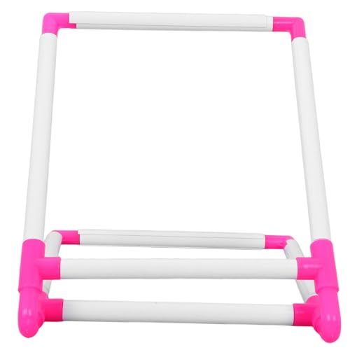 MUELODSIC PVC Stickrahmen Halterung mit Verstellbarem Clip Stabiler Stickständer für Kreuzstich und Stickerei Freihändiger Stickrahmenständer für DIY Handarbeiten Am Tisch MUELODSIC PVC Stickrahmen Halterung mit Verstellbarem Clip Stabiler Stickständer für Kreuzstich und Stickerei Freihändiger Stickrahmenständer für DIY Handarbeiten Am Tisch von MUELODSIC