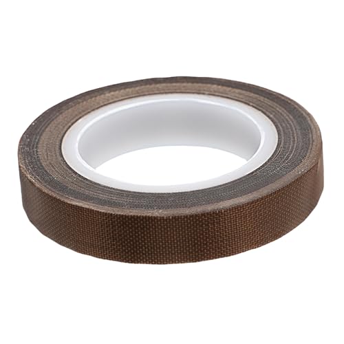 MUELODSIC Ptfe Klebeband Hitzebeständig Anti statik Isolierband für Vakuumierer Elektrische Isolierung und Verpackung Wärmebeständiges Teflonband mit Haftung für Siegelmaschinen von MUELODSIC