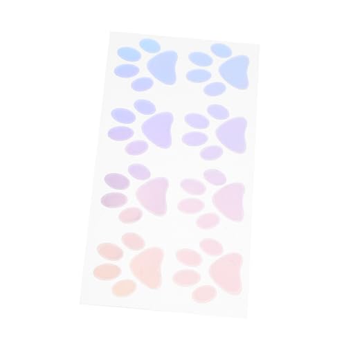 MUELODSIC Reflektierende Claw Shape Wandaufkleber Kinderzimmer aus Langlebigem Pet Material Abziehbar und Vielseitig für Wände Spiegel und Bunte Cartoon Dekoration MUELODSIC Reflektierende Claw Shape Wandaufkleber Kinderzimmer aus Langlebigem Pet Material Abziehbar und Vielseitig für Wände Spiegel und Bunte Cartoon Dekoration von MUELODSIC