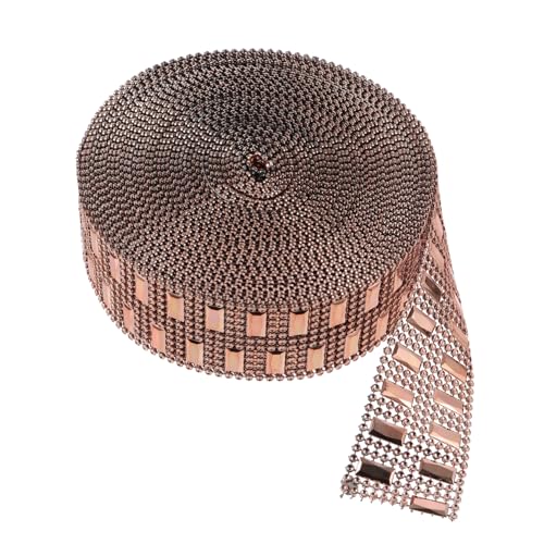 MUELODSIC Reihiges Strassband Glitzer Mesh Wrap Diamant Bling Mesh zum Aufnähen Umweltfreundlich Weich für DIY Basteln Geburtstags und Hochzeitsdeko Party und Festtagsaccessoire von MUELODSIC