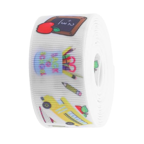 MUELODSIC Schulmotto Geschenkband Stoffband mit Glatter Textur Knitterfrei Vielseitig für Abschlussfeier Partydekoration Bastelprojekte und Geschenkverpackung MUELODSIC Schulmotto Geschenkband Stoffband mit Glatter Textur Knitterfrei Vielseitig für Abschlussfeier Partydekoration Bastelprojekte und Geschenkverpackung von MUELODSIC