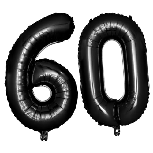 MUELODSIC Schwarze Luftballons Selbstsiegelnde Folienballons mit Wiederverwendbar für Geburtstags und Jubiläumsfeiern Partydekoration MUELODSIC Schwarze Luftballons Selbstsiegelnde Folienballons mit Wiederverwendbar für Geburtstags und Jubiläumsfeiern Partydekoration von MUELODSIC