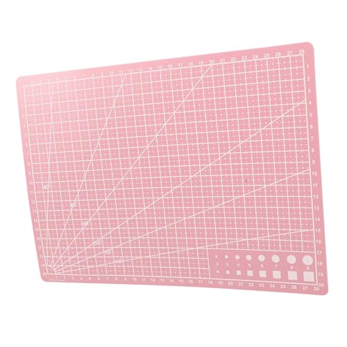 MUELODSIC Selbstheilende Doppelseitige Schneidematte aus Strapazierfähigem Kunststoff Kratzfeste Bastelunterlage für Papierarbeiten DIY Handwerk und Gravur Schützt Tischflächen vor von MUELODSIC