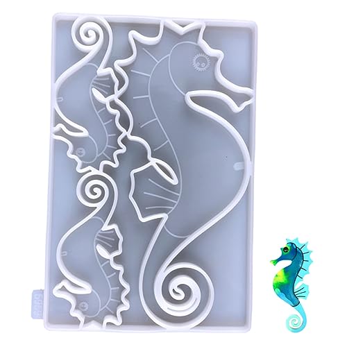 MUELODSIC Silikon Gießform Für Wanddekoration Meeres Thema DIY Silikonform Für Wandkunst Transparentes Material Für Home Decor Projekte von MUELODSIC