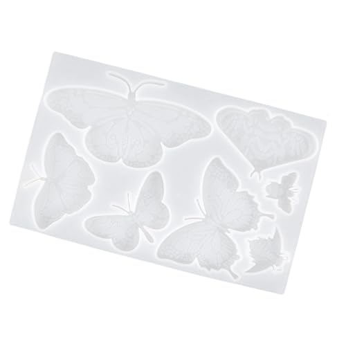 MUELODSIC Silikon Schmetterlingsform Flexibel Langlebig DIY Epoxidharz Gießform für Schmuckherstellung Bastelarbeiten Schlüsselanhänger Dekoration Zubehör MUELODSIC Silikon Schmetterlingsform Flexibel Langlebig DIY Epoxidharz Gießform für Schmuckherstellung Bastelarbeiten Schlüsselanhänger Dekoration Zubehör von MUELODSIC