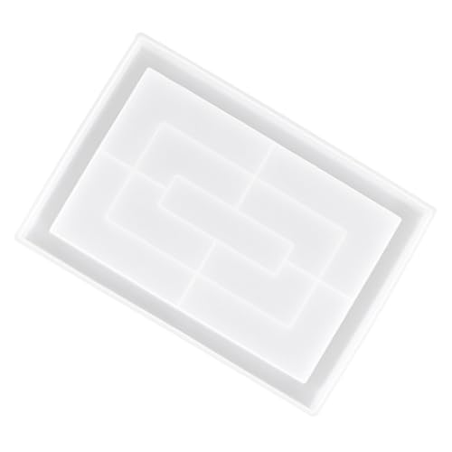 MUELODSIC Silikonform Epoxidharz Gießform für DIY Blumenschale Tray Multifunktional Antihaftbeschichtet Einfach zu Entformen für Blumenhalter Serviertablett Snacks und Dekorationen MUELODSIC Silikonform Epoxidharz Gießform für DIY Blumenschale Tray Multifunktional Antihaftbeschichtet Einfach zu Entformen für Blumenhalter Serviertablett Snacks und Dekorationen von MUELODSIC