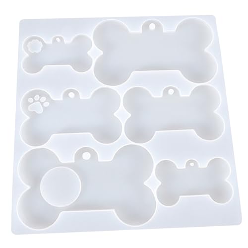 MUELODSIC Silikonform Knochen Anhänger für DIY Epoxidharz Gießen Langlebig Verschleißfest Vielseitig für Schmuckherstellung und Handwerk MUELODSIC Silikonform Knochen Anhänger für DIY Epoxidharz Gießen Langlebig Verschleißfest Vielseitig für Schmuckherstellung und Handwerk von MUELODSIC