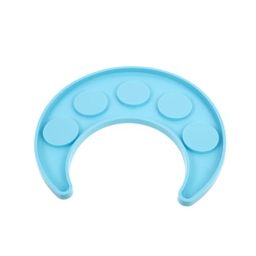 MUELODSIC Silikonform Mond Weinglashalter DIY Gießform für Epoxidharz Resin Tablett Wohnkultur Silikon Gießformen Kristall Epoxidharz Mold Craft Making Model MUELODSIC Silikonform Mond Weinglashalter DIY Gießform für Epoxidharz Resin Tablett Wohnkultur Silikon Gießformen Kristall Epoxidharz Mold Craft Making Model von MUELODSIC