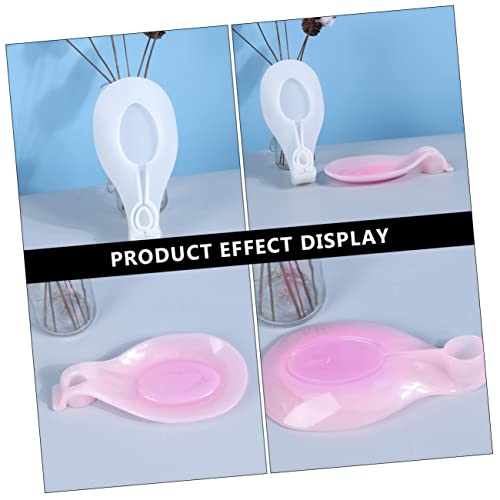 MUELODSIC Silikonform Untersetzer Löffelform Flexibel Bruchfest DIY Gießform für Epoxidharz Lebensmittelecht Leicht zu Reinigen Geeignet für Bastelfans MUELODSIC Silikonform Untersetzer Löffelform Flexibel Bruchfest DIY Gießform für Epoxidharz Lebensmittelecht Leicht zu Reinigen Geeignet für Bastelfans von MUELODSIC