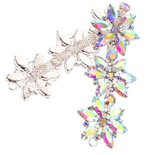 MUELODSIC Strasskette für Hochzeit Dekorative Applikation für Brautkostüme DIY Kleidung Patches Funkelnde Strass Dekoration für Gürtel Schuhe und Accessoires MUELODSIC Strasskette für Hochzeit Dekorative Applikation für Brautkostüme DIY Kleidung Patches Funkelnde Strass Dekoration für Gürtel Schuhe und Accessoires von MUELODSIC