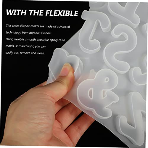 MUELODSIC Teiliges Alphabet Silikonform für DIY Schlüsselanhänger Buchstaben Gießform für Anhängerherstellung Wiederverwendbare Silikonformen mit Kreativem Design für Resin und MUELODSIC Teiliges Alphabet Silikonform für DIY Schlüsselanhänger Buchstaben Gießform für Anhängerherstellung Wiederverwendbare Silikonformen mit Kreativem Design für Resin und von MUELODSIC