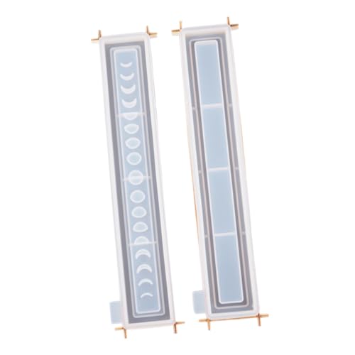 MUELODSIC Teiliges Mondphasen silikonform für DIY Epoxidharz Aufbewahrungsboxen und Räucherstäbchenhalter Kreative Gießform mit Feinem Design für Bastelliebhaber und Geschenkideen MUELODSIC Teiliges Mondphasen silikonform für DIY Epoxidharz Aufbewahrungsboxen und Räucherstäbchenhalter Kreative Gießform mit Feinem Design für Bastelliebhaber und Geschenkideen von MUELODSIC