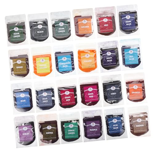 MUELODSIC Teiliges Tie Dye Pulver pro Beutel Bunte Textilfarbe für Batik DIY Stofffärbung Leuchtende Farben für Erwachsene für Kreative Bastelpartys und Halloween MUELODSIC Teiliges Tie Dye Pulver pro Beutel Bunte Textilfarbe für Batik DIY Stofffärbung Leuchtende Farben für Erwachsene für Kreative Bastelpartys und Halloween von MUELODSIC